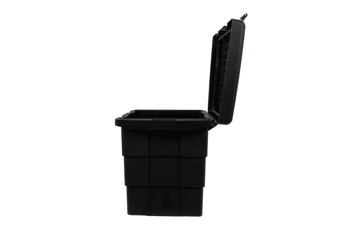 DAKEN 86004 PITBOX Contenitore per attrezzi per sabbia e sale stradale, dimensioni 655x570x520 mm, capacità 108,5 l.