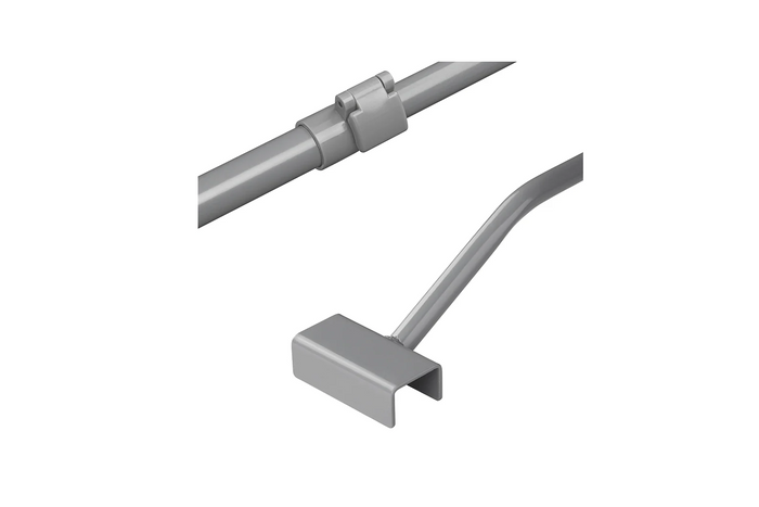 Staffa per telone piatto per rimorchio ProPlus 340914V01 regolabile 100–155 cm