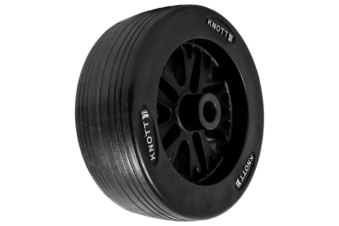 Ruota di scorta per ruotino di supporto KNOTT 6D7691.002, in plastica, 210x75 mm