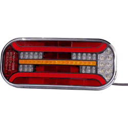 Fanale posteriore FRISTOM FT-600 LED 6 funzioni SINISTRA