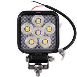 Faro da lavoro a LED con riflettore TT TECHNOLOGY NERO TT.13324 24xLED 1920lm quadrato