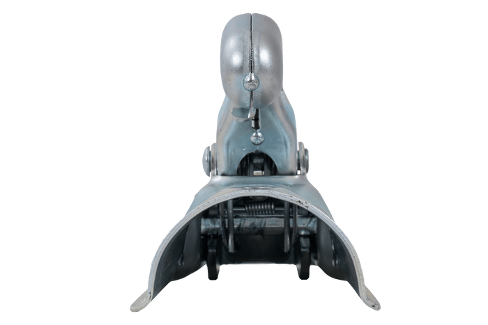 Gancio a sfera KNOTT K7.5-E per rimorchio da 750 kg con timone tubolare da 70 mm