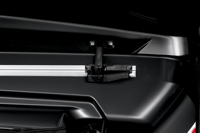 Box da tetto Inter Pack Monsun M, nero metallizzato