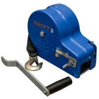 VERRICELLO MANUALE DI SCARICO per rimorchio KNOTT da 1150 kg con cinghia