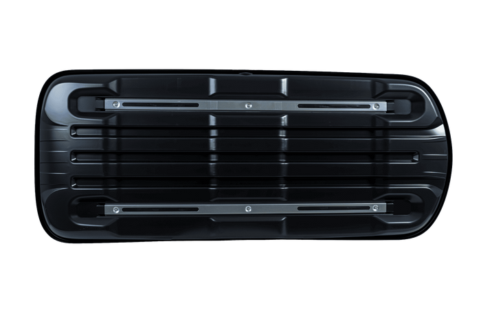 Box da tetto Mont Blanc Altitude 350 nero metallizzato