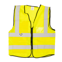 Gilet riflettente giallo HERMON XXL con tasche