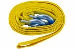 Cavo di traino con ganci UNITRAILER cinghia di traino 5m/50mm/6t giallo