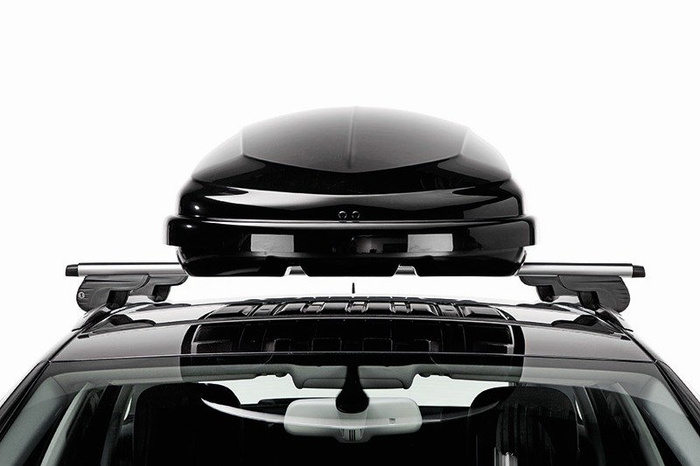 Box da tetto Inter Pack Traxer 6.6, nero metallizzato