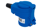 Spina angolata MANTES 2P+E CEE con presa aggiuntiva 16A 230V