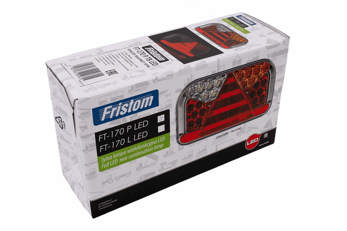 Fanale posteriore FRISTOM FT-170 LED 6 funzioni destro