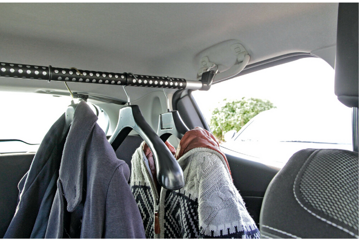 Appendiabiti per auto LAMP estensibile 90-160cm