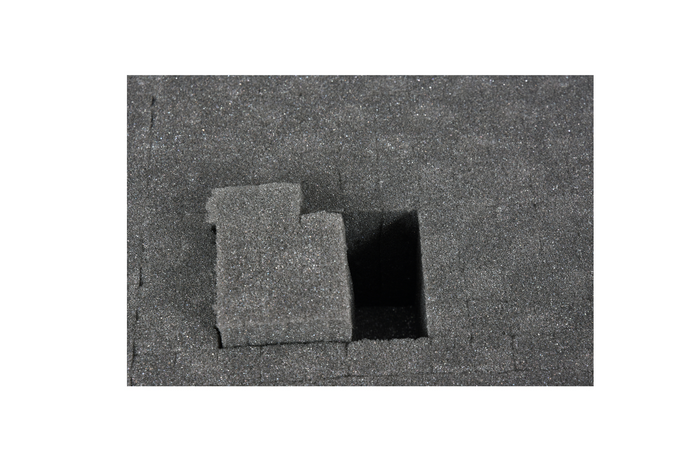 Valigetta portautensili ermetica YATO YT-08901, dimensioni 270x246x124 mm.