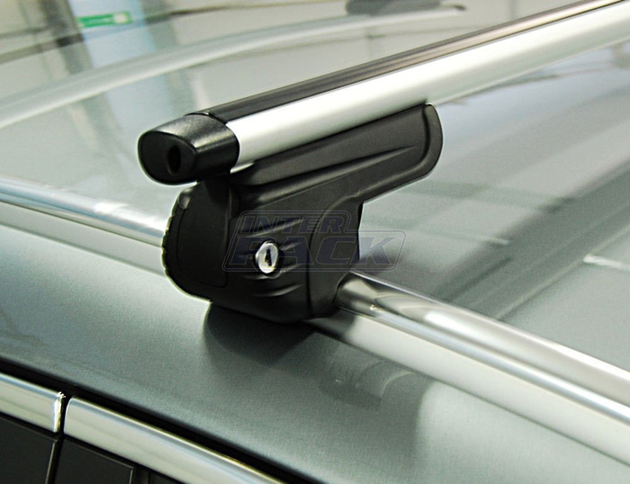 Portapacchi in alluminio Mont Blanc AMC 5413-A49 per binari integrati