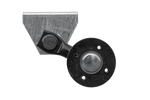 Asse KNOTT VG7-L non frenato per rimorchio 750kg 1125mm 1615mm 4x100