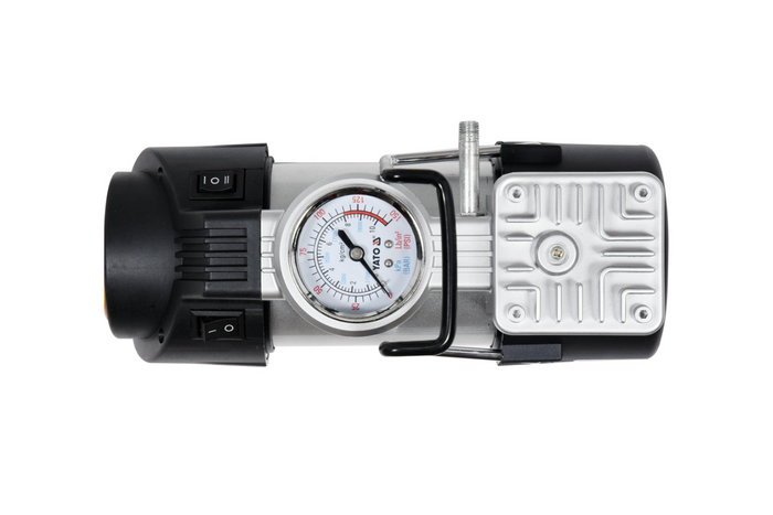 Compressore per auto YATO YT-73460 con lampada a LED 12V 180W