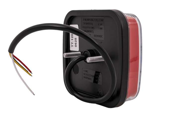 TT TECHNOLOGY TT.12523L Fanale posteriore a LED, 4 funzioni, sinistro