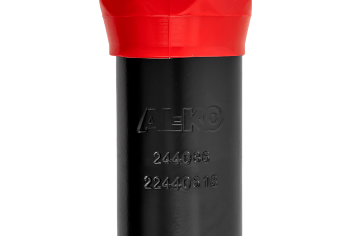 Ammortizzatore dell'asse rimorchio AL-KO Octagon 1800 -3500 kg rosso