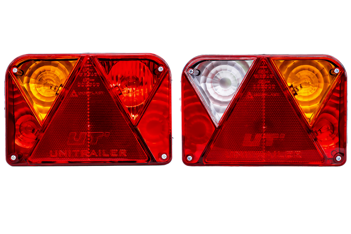 Luci posteriori DOBPLAST DPT35 + cablaggio MANTES 4m 13PIN