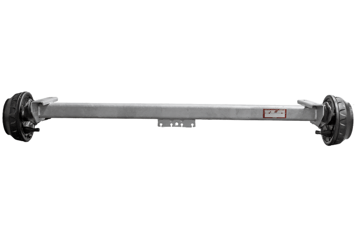 Assale frenato KNOTT VGB18MV per rimorchio/carrello portattrezzi 1800kg 1400mm 1900mm 5x112
