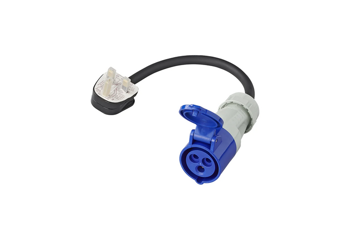 Adattatore con spina CEE e presa UK ProPlus 373522DE, cavo da 40 cm, 16 A, 230 V. 