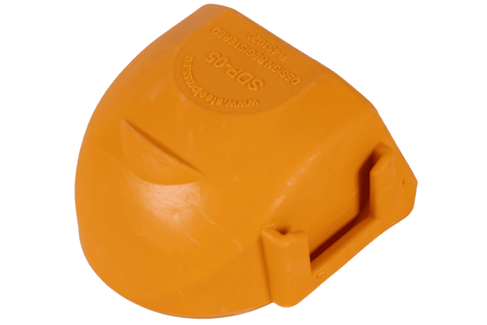Copertura di sicurezza per il gancio di traino a sfera STEELPRESS SDP-05 Soft Dock con spazio per la spina