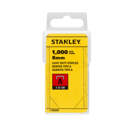 Punti metallici STANLEY Tipo A 3/53/530 8mm 1000 pezzi