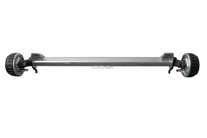 Asse frenato AL-KO EURO per rimorchio barca 1800kg 1445/1555mm 2030mm 5x112