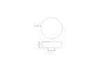 TT TECHNOLOGY TT.12008 Fanale posteriore a LED Glo-Trac Hamburger con 3 funzioni, universale