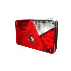 Faro posteriore ASPÖCK MULTIPOINT V LED baionetta 8PIN 7 funzioni destro