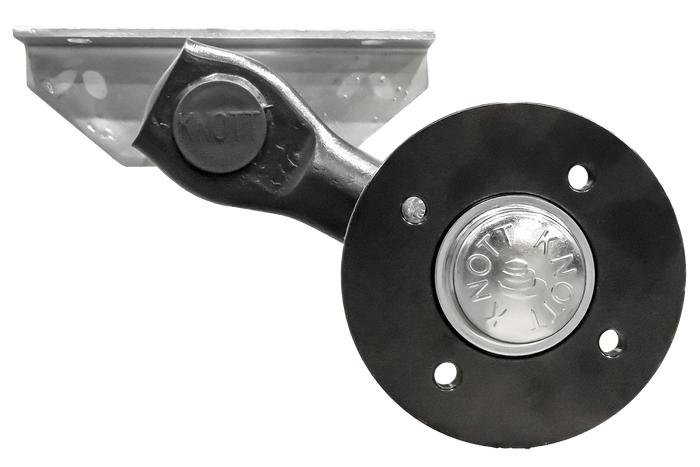 Assale senza freni KNOTT VG7-L per rimorchio 750 kg 1200 mm 1650 mm 4x100