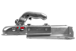 Gancio di traino KNOTT K7.5-H+KZE7.5 per rimorchio da 750 kg con timone a V.