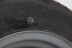 OUTLET Ruota per rimorchio PNEUMATICO KENDA 145/80 R13 78N CERCHIO KENDA 4Jx13"H2 4x100 ET:30