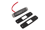 Lampada di segnalazione universale a LED rosso SCURO FRISTOM FT-079