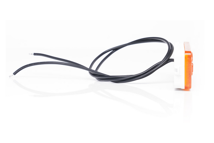 WAŚ W254 2033 Lampada di posizione a LED, arancione, universale, con supporto