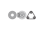 Set di estrattori e separatori YATO YT-06412, 14 pezzi