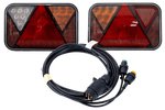 Luci posteriori a LED FRISTOM + cablaggio MANTES 4m 7PIN