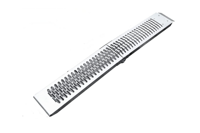 UNITRAILER ALR004 rampa pieghevole in acciaio per rimorchio, 170 cm, 227 kg