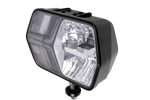 Faro anteriore a LED ASPÖCK LuxLED II con 7 funzioni, connettore DEUTSCH DT06-6S a 6 pin, lato destro.