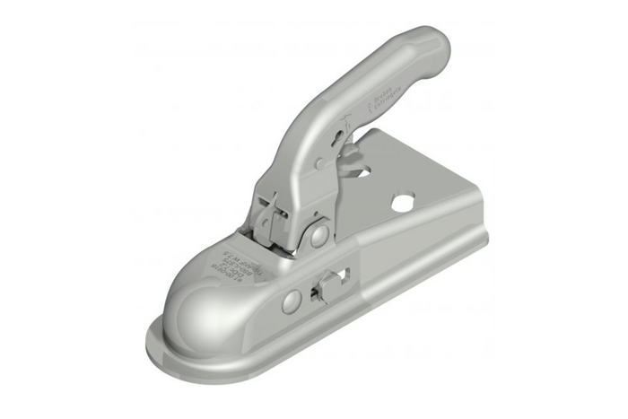 Gancio a sfera KNOTT 6E0071.001 per rimorchio da 750 kg con timone a V