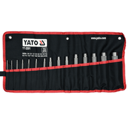 YATO YT-3591 punzoni per pelle 2-22mm 15pz.