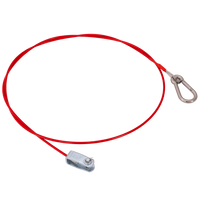 Corda di sicurezza di emergenza KNOTT breakaway con gancio a scatto 1700 mm