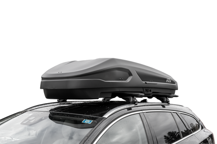 Box da tetto Inter Pack Monsun M, nero opaco