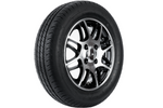 Ruota per rimorchio LINGLONG TIRE 155/70 R13 75N ALU UNITRAILER RIM 4Jx13" 4x100 ET:30