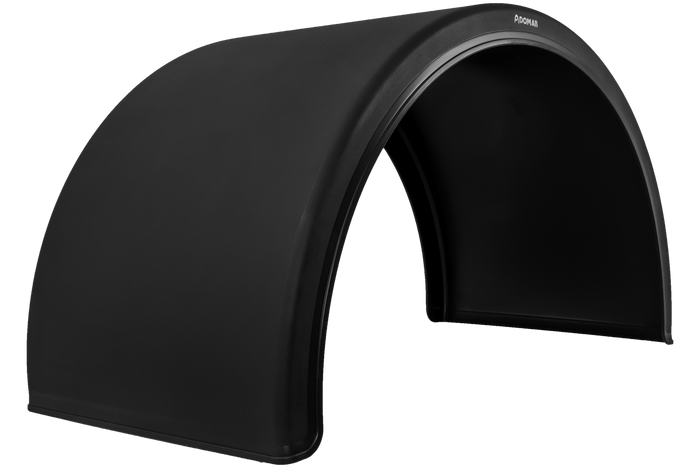 Parafango doppio per rimorchio 20-24,5" DOMAR DK1585 passaruota 1340/670mm