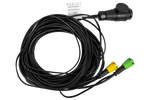 MANTES installazione elettrica, cablaggio per rimorchio barca 7,8 m, spina a 13 pin, 2 baionette a 5 pin