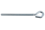 Gancio da cantiere DROMET HO M6x120 con estremità chiusa (occhiello)