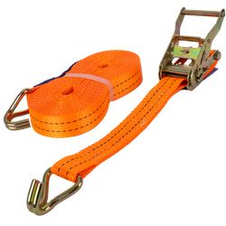 Cinghia di fissaggio UNITRAILER arancione da 12 m/35 mm/2 t con tenditore