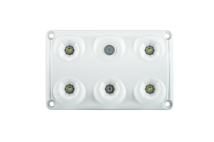 Lampada interna per auto a LED HORPOL LWD2157 da 900 lm con interruttore e diodo rosso.