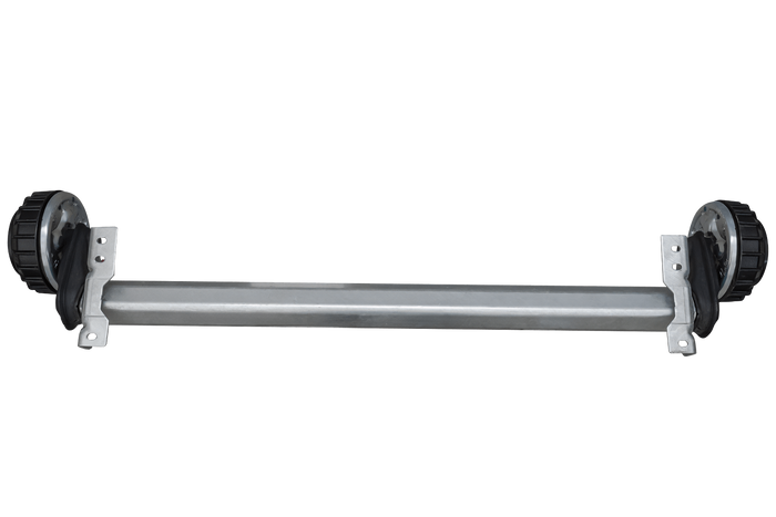 Assale frenato AL-KO COMPACT per rimorchio/carro attrezzi 1500kg 1200mm 1650mm 5x112