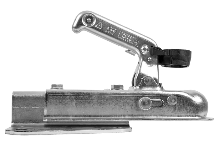 Adattatore per gancio di traino WINTERHOFF WW 8-G+V per rimorchio da 800 kg con timone a V.